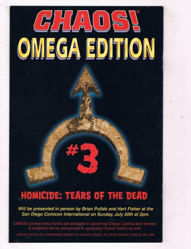 Purgatori The Dracula Gambit (1997) #1 Chaos Comic Book Vampire One-Shot HH3