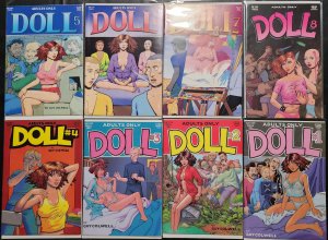 Doll #1-8 Complete Run Rip Off Press 1989 Avg VF Condition