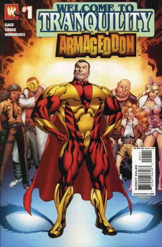 Welcome to Tranquility: Armageddon #1 VF/NM; WildStorm | save on shipping - deta