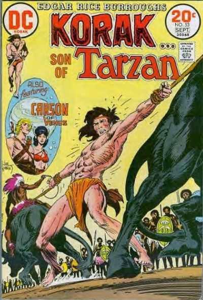 Korak: Son of Tarzan (1972 series) #53, VF (Stock photo)