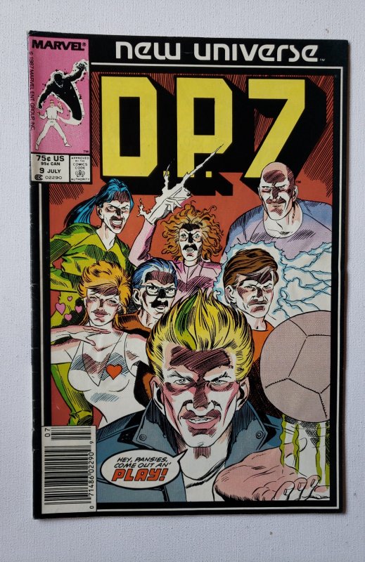 D.P.7 #9 Newsstand Edition (1987)