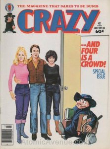 Crazy (Magazine) #40 VG ; Marvel | low grade comic Three's Company