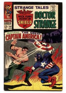 STRANGE TALES #159  comic book 1967 Captain America VF-