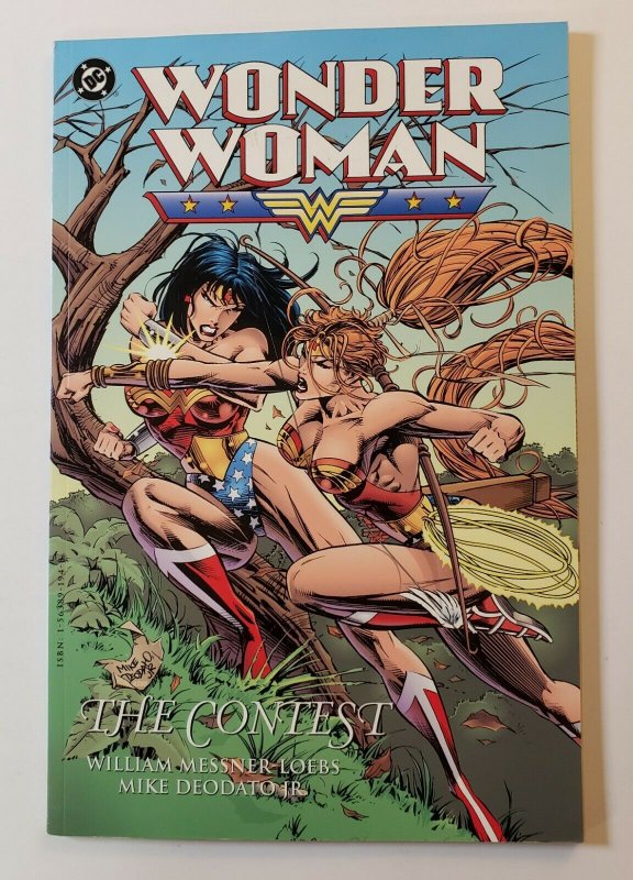 WONDER WOMAN: THE CONTEST TPB SOFT COVER FIRST PRINT DC COMICS VF/NM