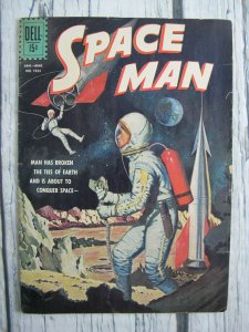 Space man First Issue Dell #1253 Comic Silver Age 1962 VG/FN Sci Fi