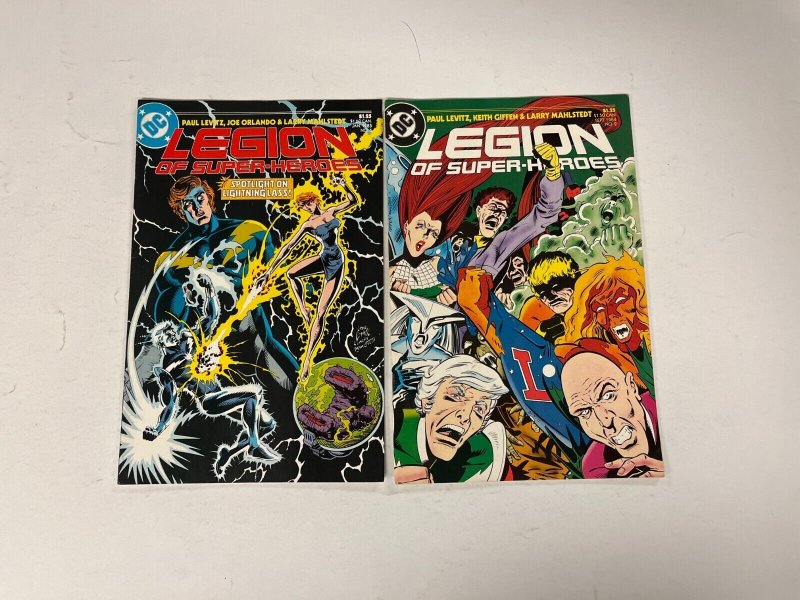 4 Legion of Superheroes DC Comics Books #2 6 7 8 Levitz 103 JW16