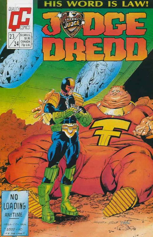 Judge Dredd (Vol. 2) #23 VF/NM; Fleetway Quality | save on shipping - details in