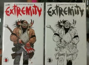 Extremity #1 Image Anniversary 25th Blind Box Color & B/W Variant Rare Set