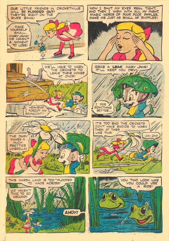 MARY JANE and SNIFFLES (June1953) Four Color #474  5.0 VG/FN  Al Hubbard Artwork