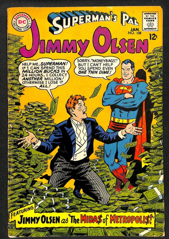 Superman's Pal, Jimmy Olsen #108 (1968)