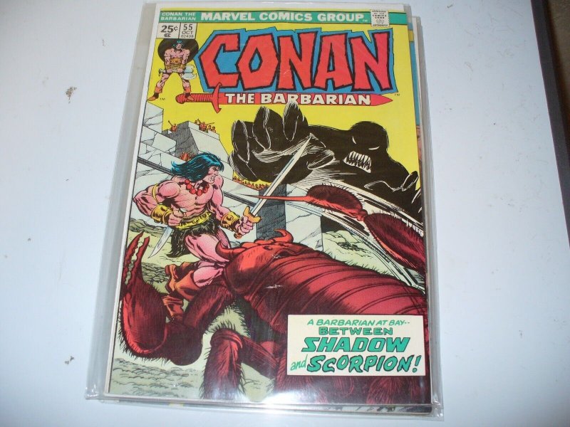 Conan the Barbarian #55 Oct. 1975 Marvel Comics Bagged and Boarded