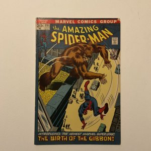 Amazing Spider-Man 110 Fine- Fn- 5.5 Marvel 1972