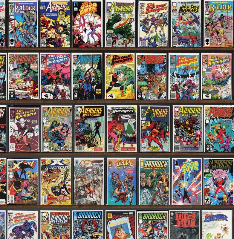 Huge Lot 160+ Comics with Green Arrow, West Coast Avengers & More!