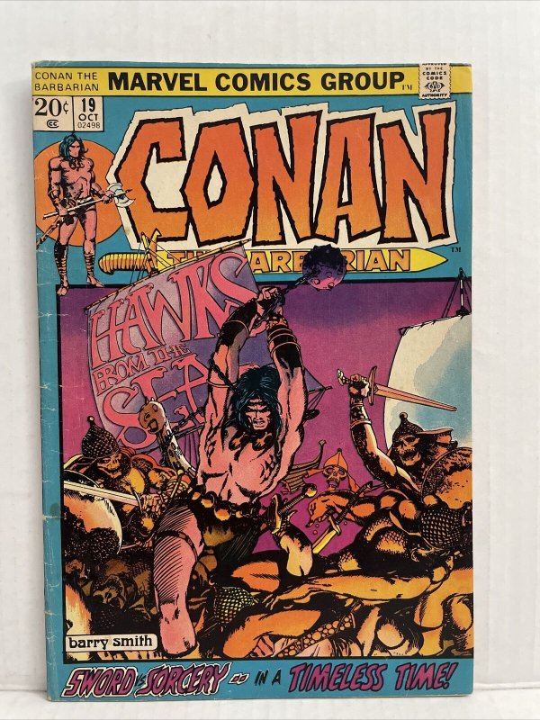 Conan The Barbarian #19 Manufactured Without Too Staple