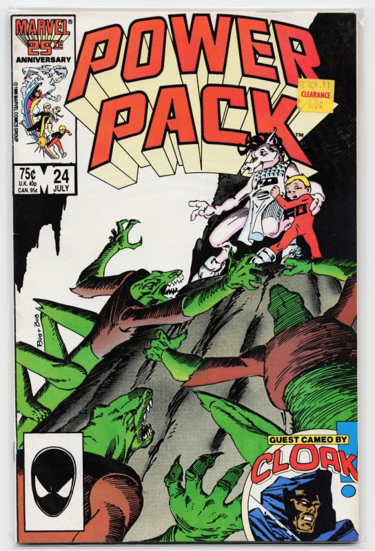 Power Pack #24 (1986) Power Pack