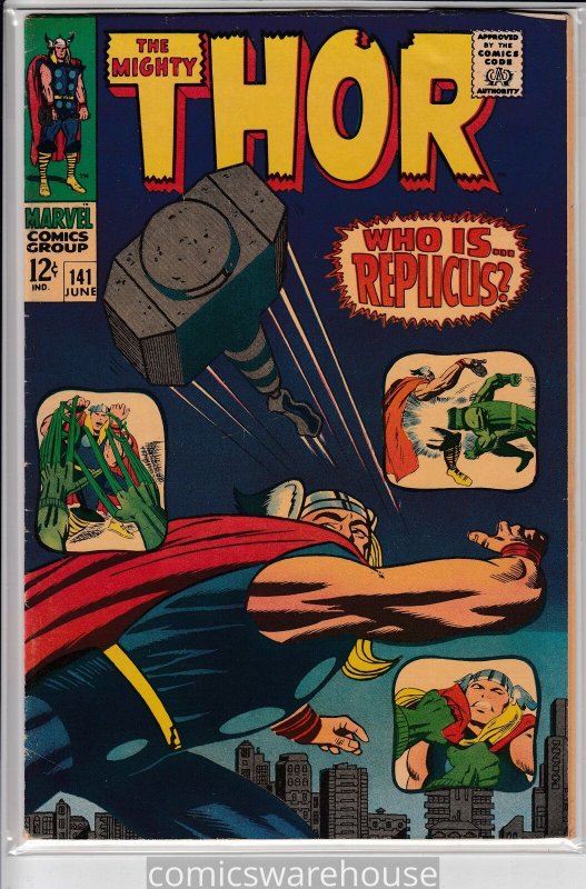 THOR (1966 MARVEL) #141 FN A00224