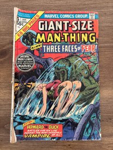 Giant Size Man-Thing # 5 GD Marvel Comic Book Horror Swamp Monster 26 J291