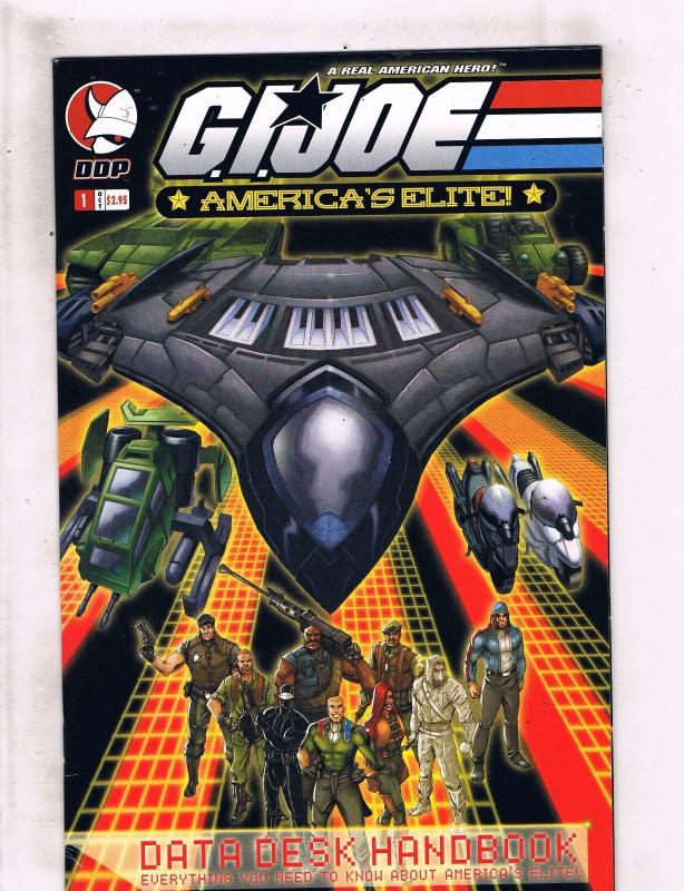 Lot of 2 GI Joe America's Elite! DDP Comic Books #1(2) BF5