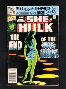 The Savage She-Hulk #25 (1982) Final Issue!