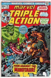 Marvel Triple Action #11 (1973) The Avengers