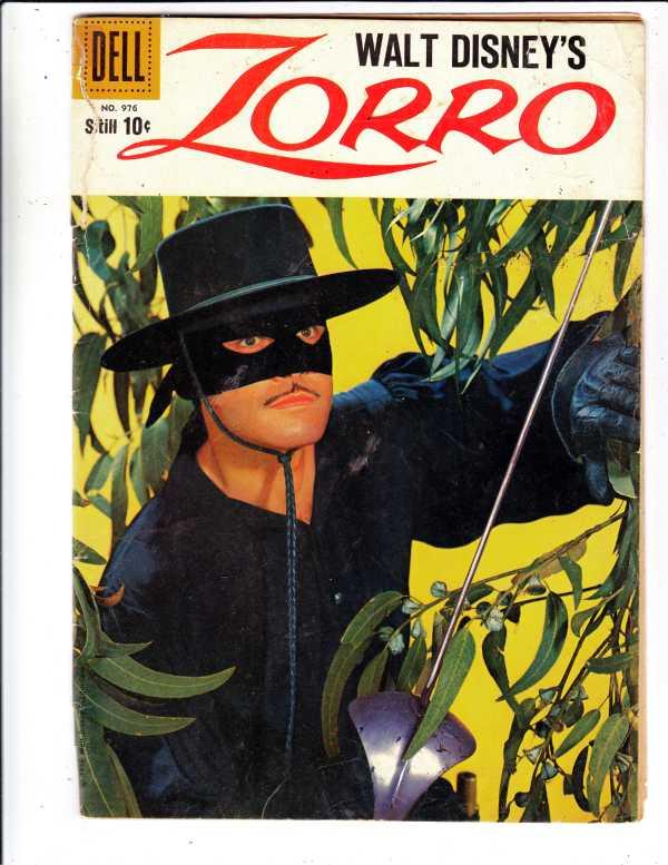 Four Color #976 (Jun-59) VG Affordable-Grade Zorro