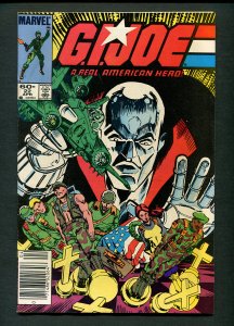 G.I. Joe #22 /   4.0 VG  / Newsstand / 1st  Duke & Roadblock  /  April 1984