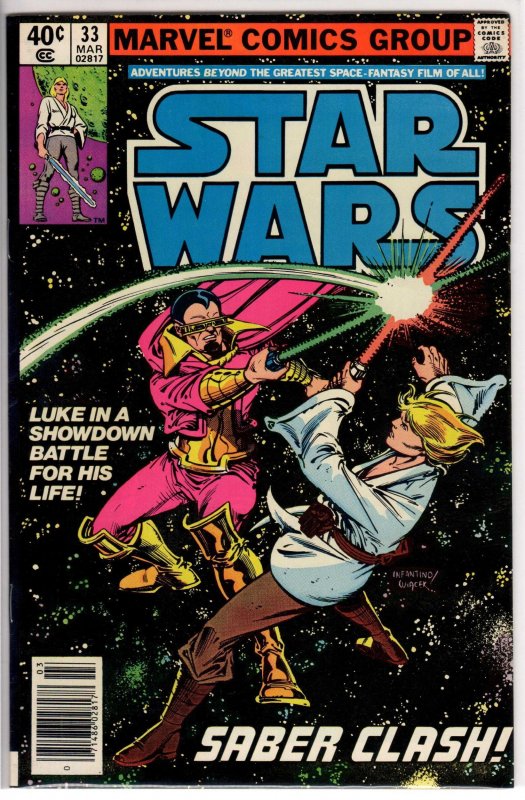 Star Wars #33 (1980) 9.2 NM-