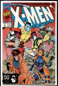 X-Men #1 Colossus and Gambit Cover (1991) X-Men [Key Issue]