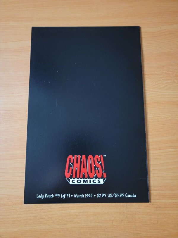 Lady Death v1 #3 ~ NEAR MINT NM ~ 1994 Chaos Comics