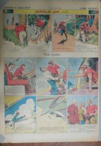 Flash Gordon Sunday by Alex Raymond from 8/24/1941 Large Full Page Size !  