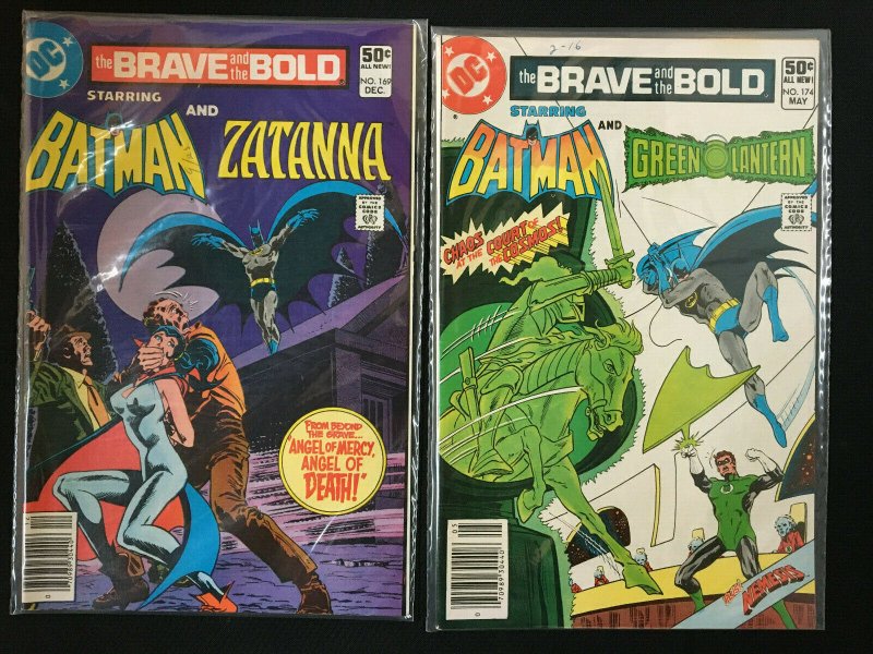 BATMAN BRAVE AND THE BOLD LOT VG-VF