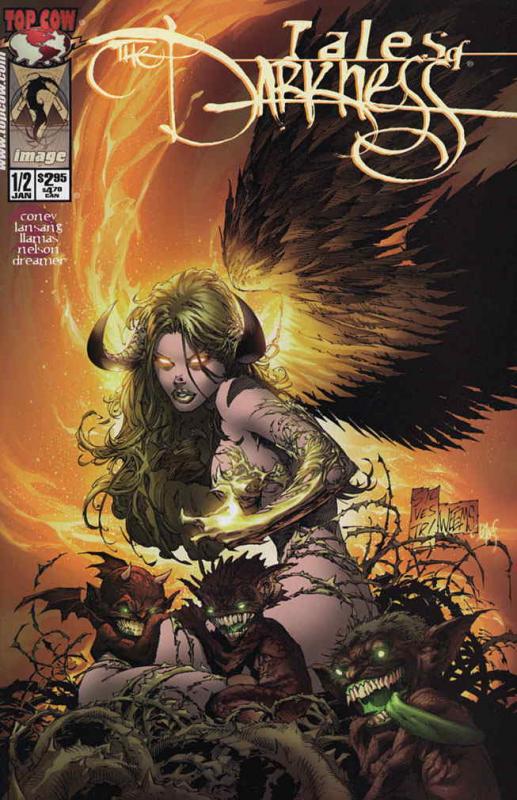 Tales of the Darkness #1/2 (½ half) VF/NM; Image | save on shipping - details in