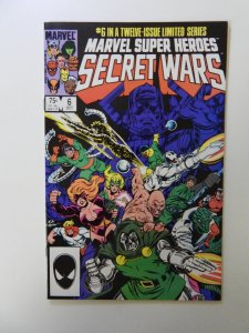 Marvel Super Heroes Secret Wars #6 Direct Edition (1984) NM- condition