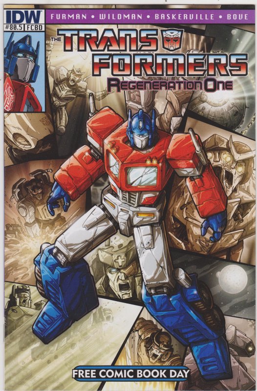 Transformers #80.5 Free Comic Book Day