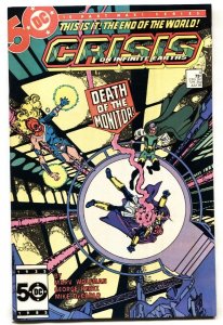 CRISIS ON INFINITE EARTHS #4 comic book 1985-DC Geoge Perez