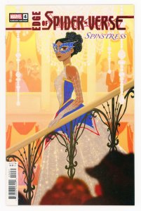 Edge of Spider-Verse #4 (2022 v2) 1st Spinstress Spider-Ham Helen Chen Varian...