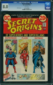 Secret Origins #1 (1973) CGC 8.0 VF