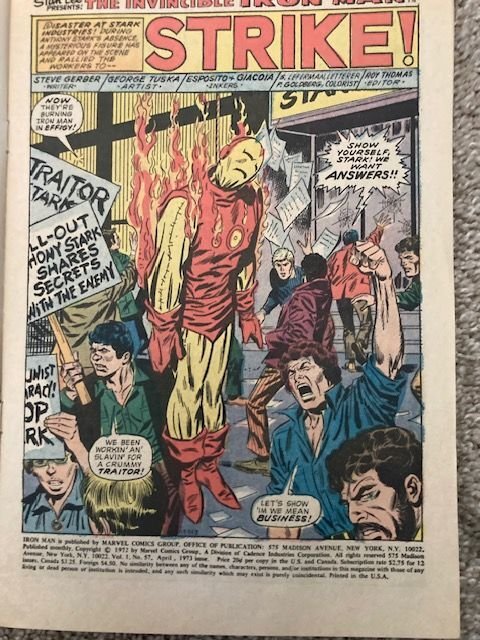 Iron Man #57 (1973)