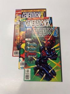 3 Generation X MARVEL COMICS #33 37 40 69 KM4