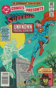 DC Comics Presents #42 (Newsstand) FN ; DC | Superman Unknown Soldier Sandman