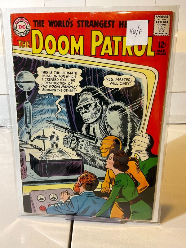 Doom Patrol #86 (1964)  VG/F