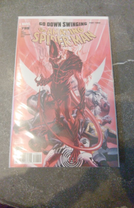 The Amazing Spider-Man #799 Alex Ross cover