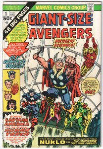 Giant-Size Avengers #1 (1974) The Avengers