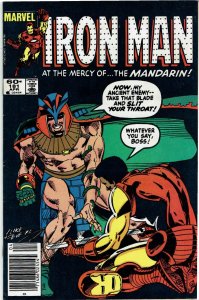 Iron Man #181 (1968 v1) Newsstand Denny O'Neil FN+