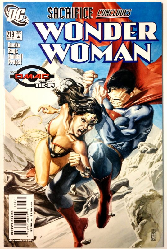 Wonder Woman #219 (9.2, 2005) Death of Maxwell Lord