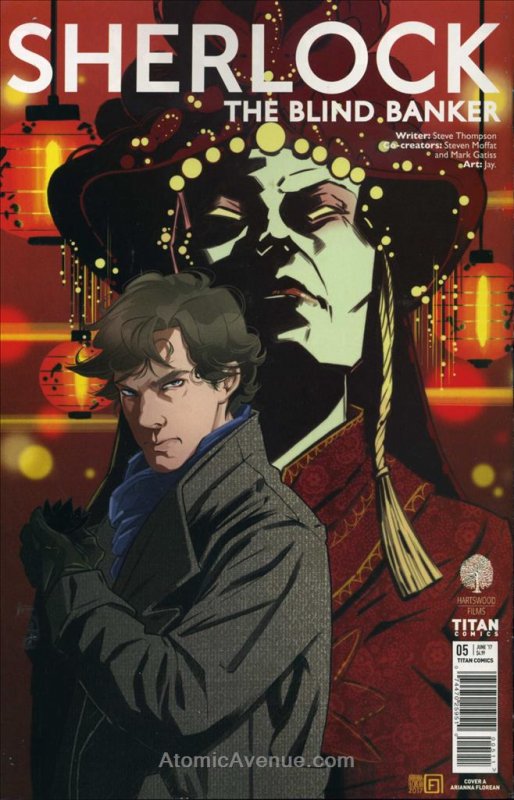 Sherlock: The Blind Banker #5A VF/NM; Titan | save on shipping - details inside