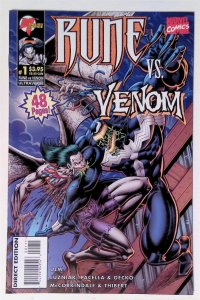 Rune vs. Venom #1 (Dec 1995, Malibu) FN+