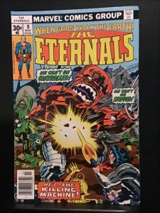 The Eternals #9 (1977) High-Grade Jack Kirby C'ville CERT key! NM- Wow