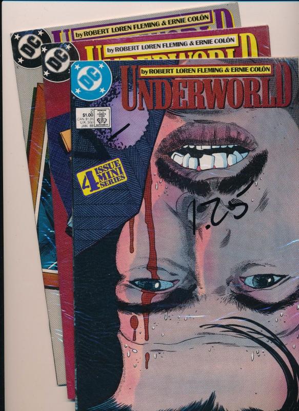 SET of 3-DC UNDERWORLD #2, #3, & #4  VERY FINE (SRU759)