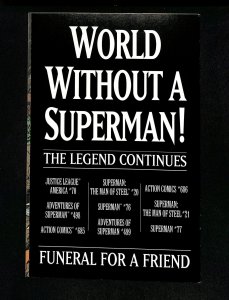 Superman (1987) #75 Death of Superman!